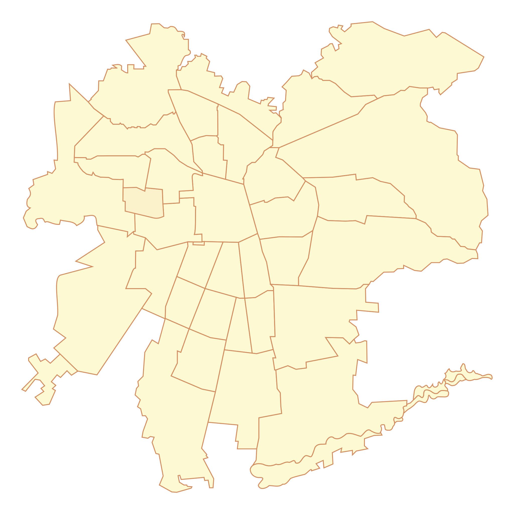 Mapa de Santiago